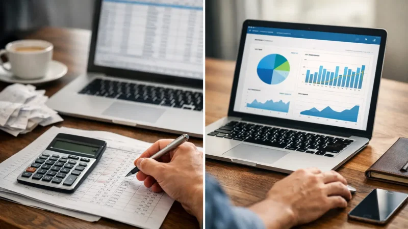 BAS Spreadsheet vs Bookkeeping Software for Sole Traders